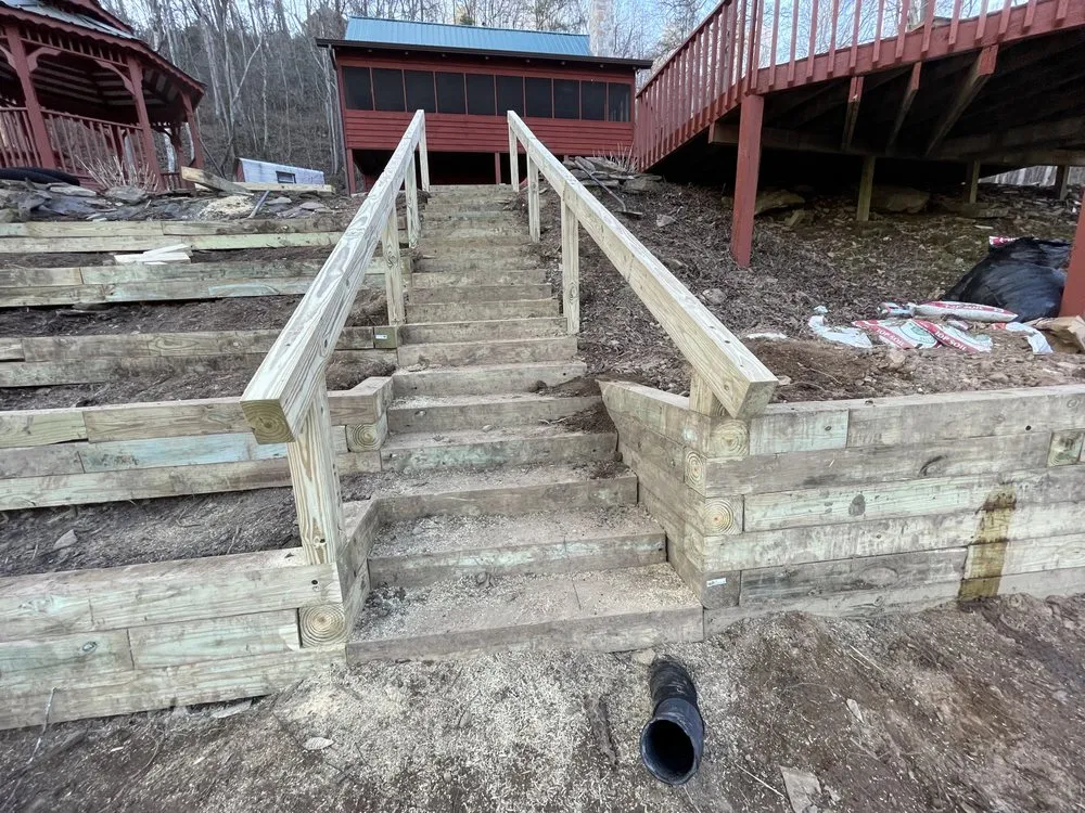 Local landscape installation in Ellijay, GA - Fowlers complete cleaning and handyman service