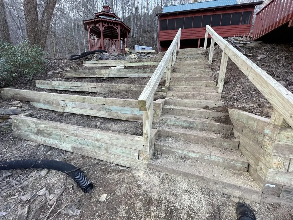 Custom residential landscaping for beautiful yards across Ellijay, GA - Fowlers complete cleaning and handyman service