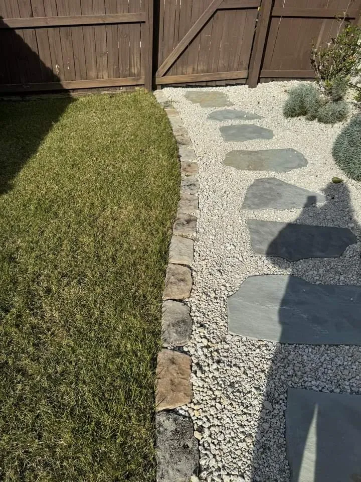 Custom yard maintenance with custom design in Huntersville, NC by Fox Hill Outdoor Living & Pools