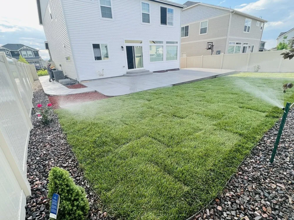 Custom landscape design in Brighton, CO by Fox Landscaping