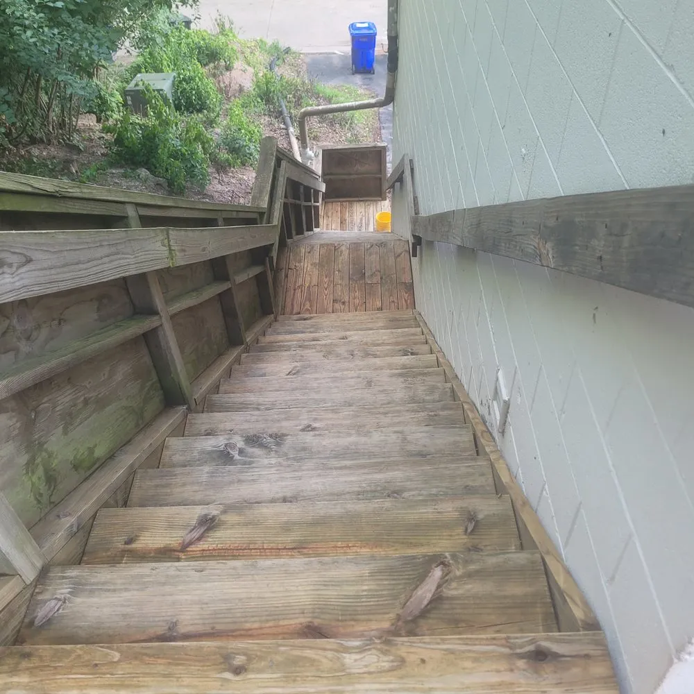 Local yard cleanup service for year-round maintenance in Appleton, WI by Fox Valley Exterior Cleansing