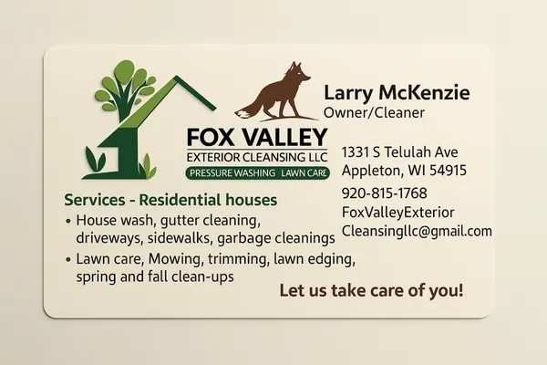 Fox Valley Exterior Cleansing