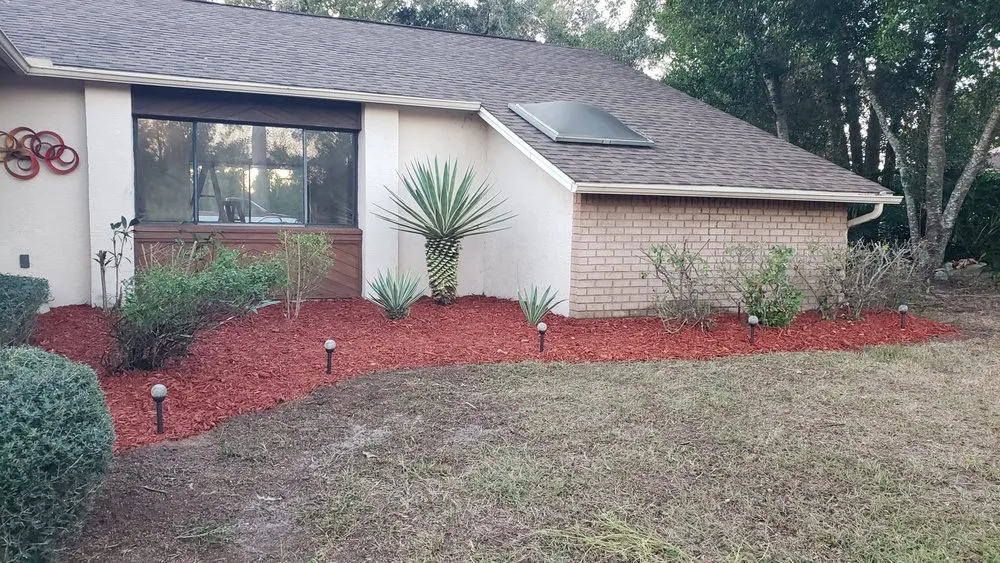 Expert landscape design with custom design in Dover, FL by Fox's Cleanup