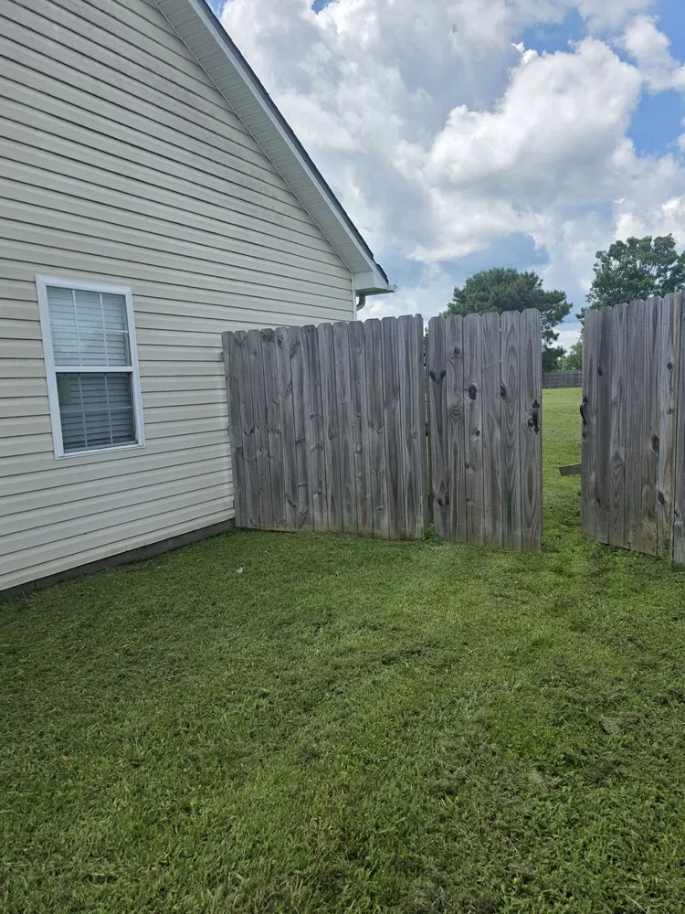 Trusted yard cleanup service with custom design in Edenton, NC by Fox's lawn