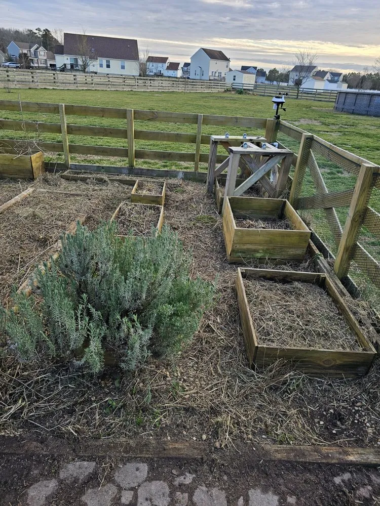 Custom garden landscaping for beautiful yards in Edenton, NC by Fox's lawn