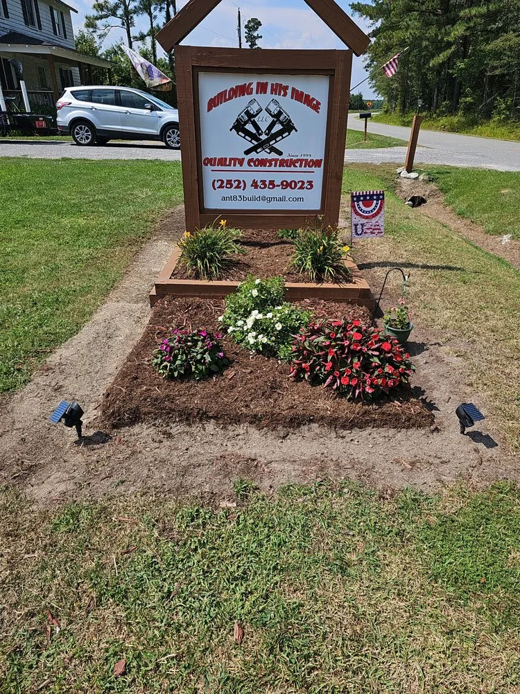 Professional landscape design with custom design across Edenton, NC - Fox's lawn