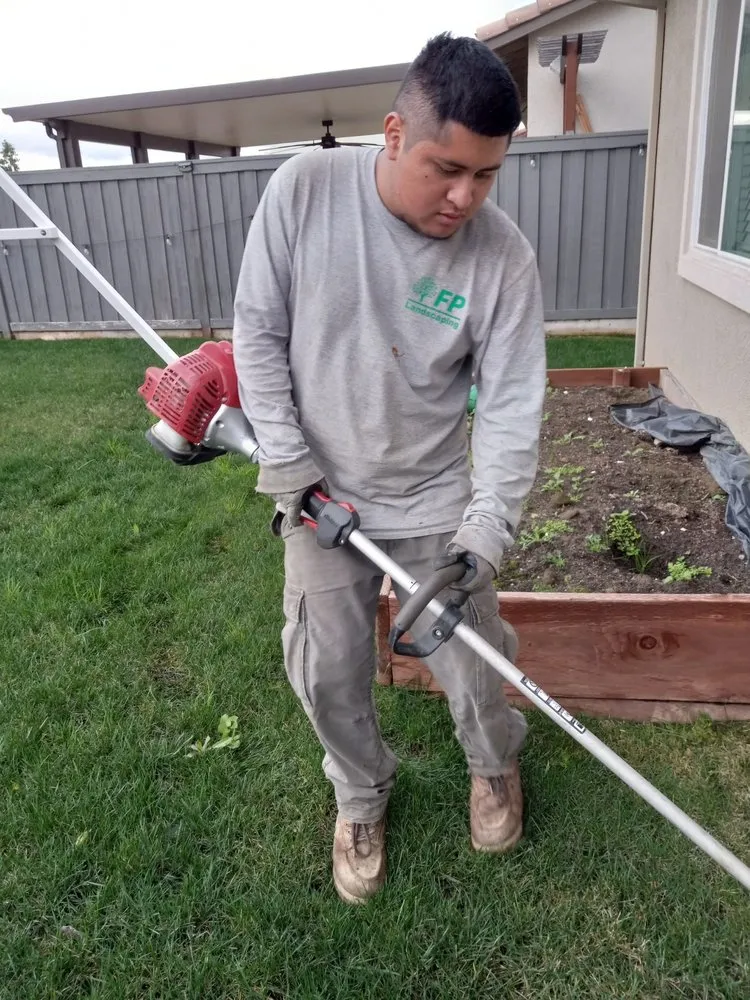 Professional lawn care service experts serving Stockton, CA - FP Landscaping