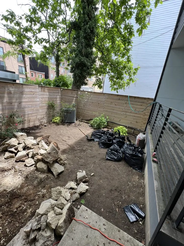 Affordable garden landscaping for homes in Engleside, VA by F&R Contractors