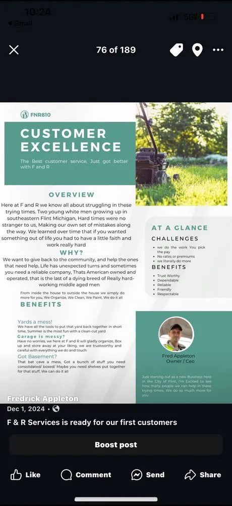 Local lawn mowing service for outdoor upgrades across Burton, MI - F&R Lawn Care & Services