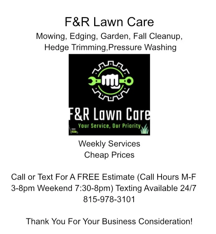 Reliable yard maintenance near you in Belvidere, IL by F&R Lawn Care
