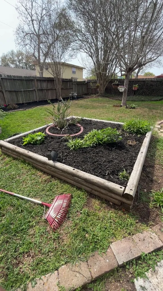 Top-rated landscape design in Portland, TX by F&R Services