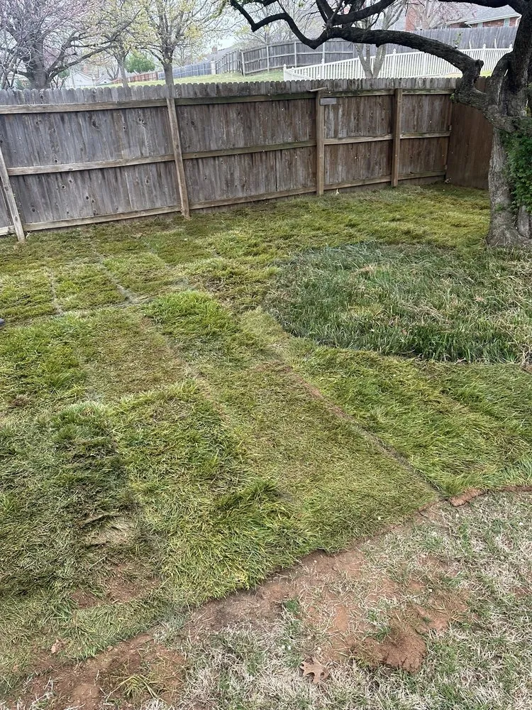 Affordable landscape installation for outdoor upgrades in Bartlesville, OK by Frakesboys lawn and landscaping