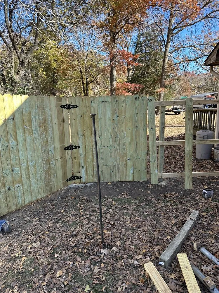 Custom yard cleanup service for year-round maintenance in Bartlesville, OK by Frakesboys lawn and landscaping