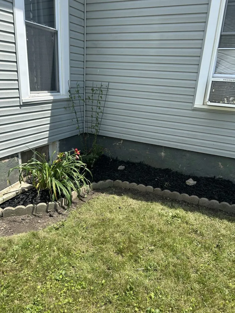 Custom outdoor landscaping in Saint Marys, OH by Fraley Outdoors Services