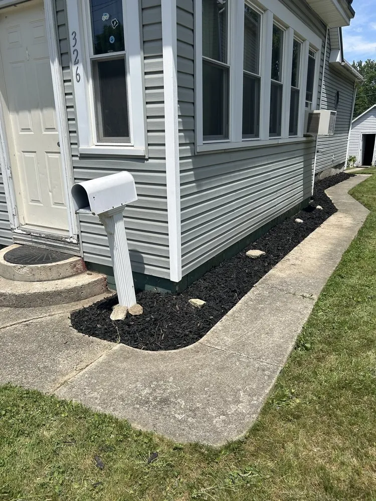 Affordable residential landscaping for outdoor upgrades in Saint Marys, OH by Fraley Outdoors Services