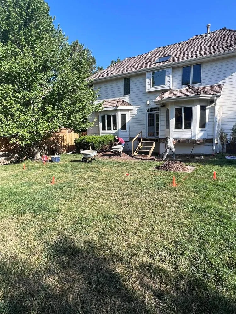Professional lawn mowing service for year-round maintenance in Omaha, NE by Francia Hardscapes