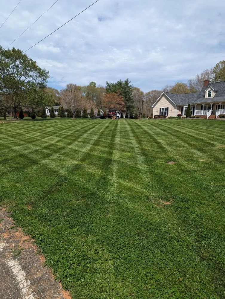 Expert outdoor landscaping for residential properties in Shelby, NC by Francis Brothers