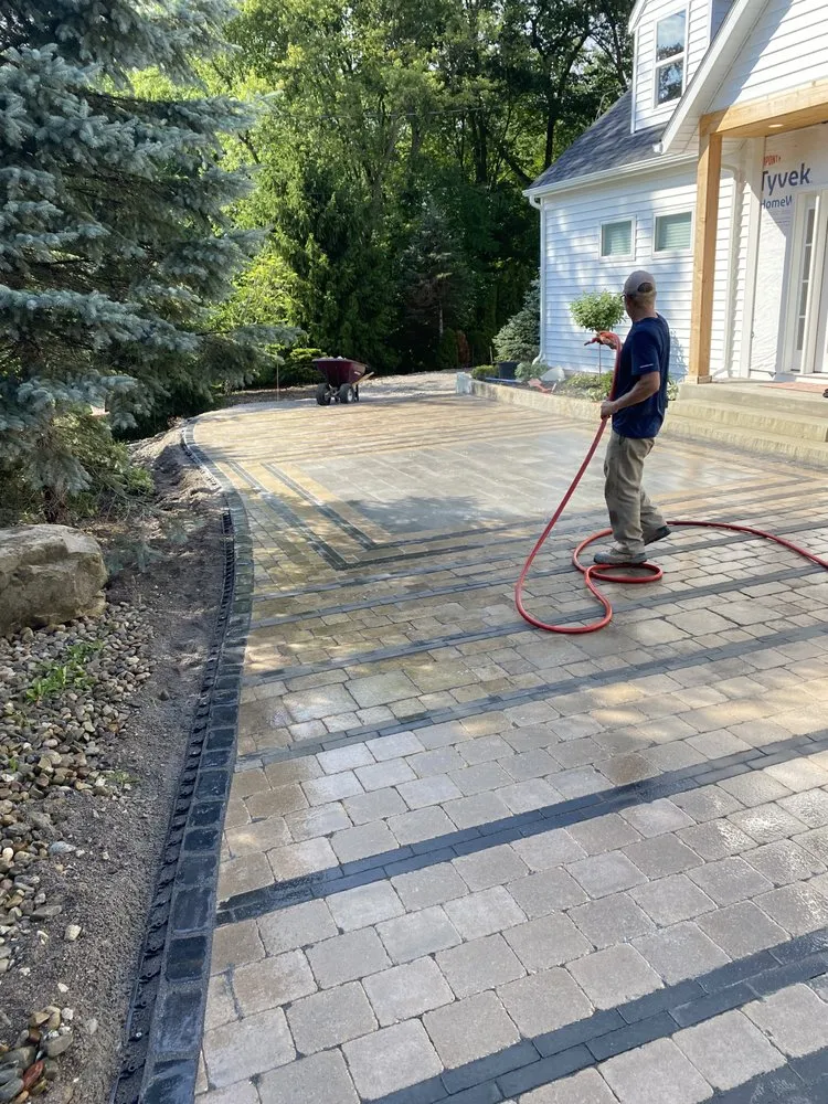 Expert yard cleanup service with custom design in Cleveland, OH by Francis Companies
