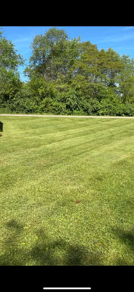 Custom landscape design in Silver Lake, IN by Francis Lawn Care