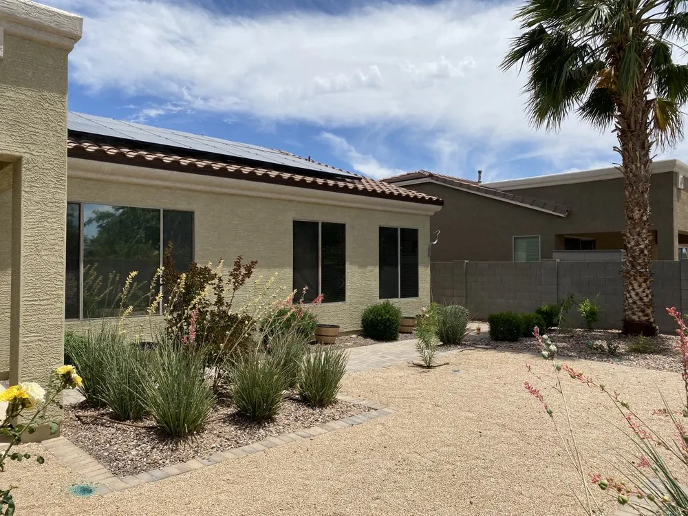 Local landscape installation for beautiful yards in San Tan Valley, AZ by Franciscan Landscape