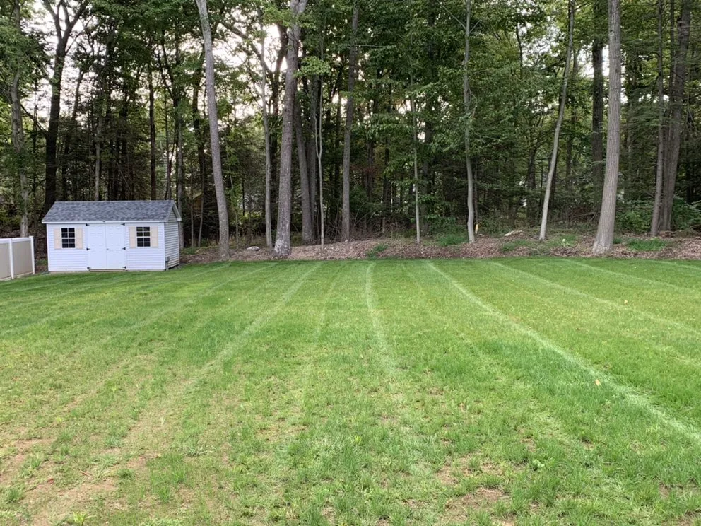 Custom lawn mowing service for residential properties across Danbury, CT - Francisco Five Star Landscape