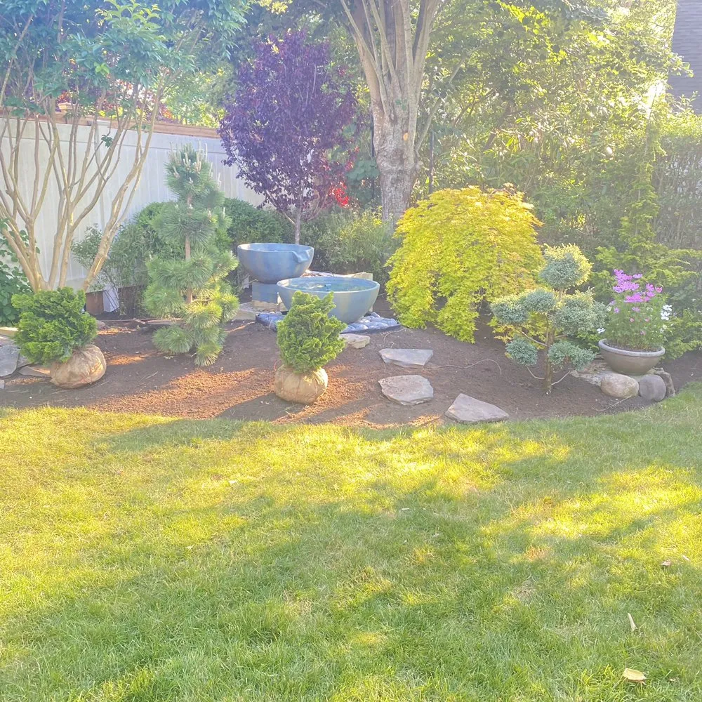 Custom landscape installation in Flanders, NY by Francisco Gardening