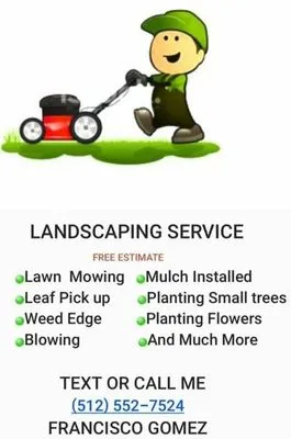 Francisco Gomez Landscaping Services Logo
