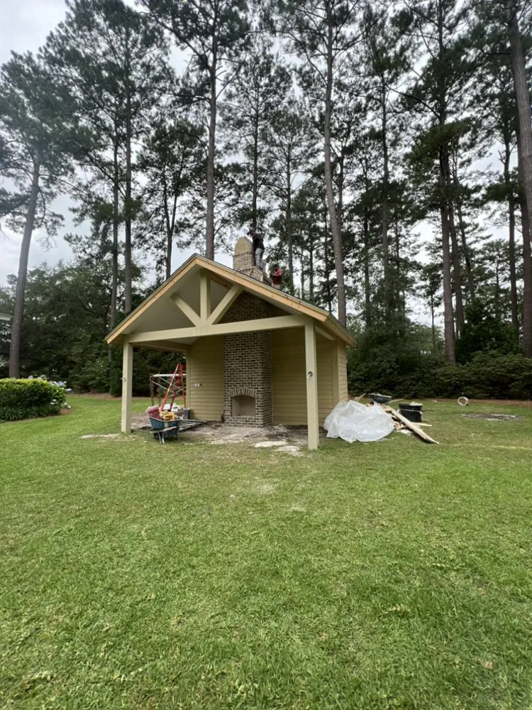 Professional landscape installation in Hardeeville, SC by Francisco Landscaping