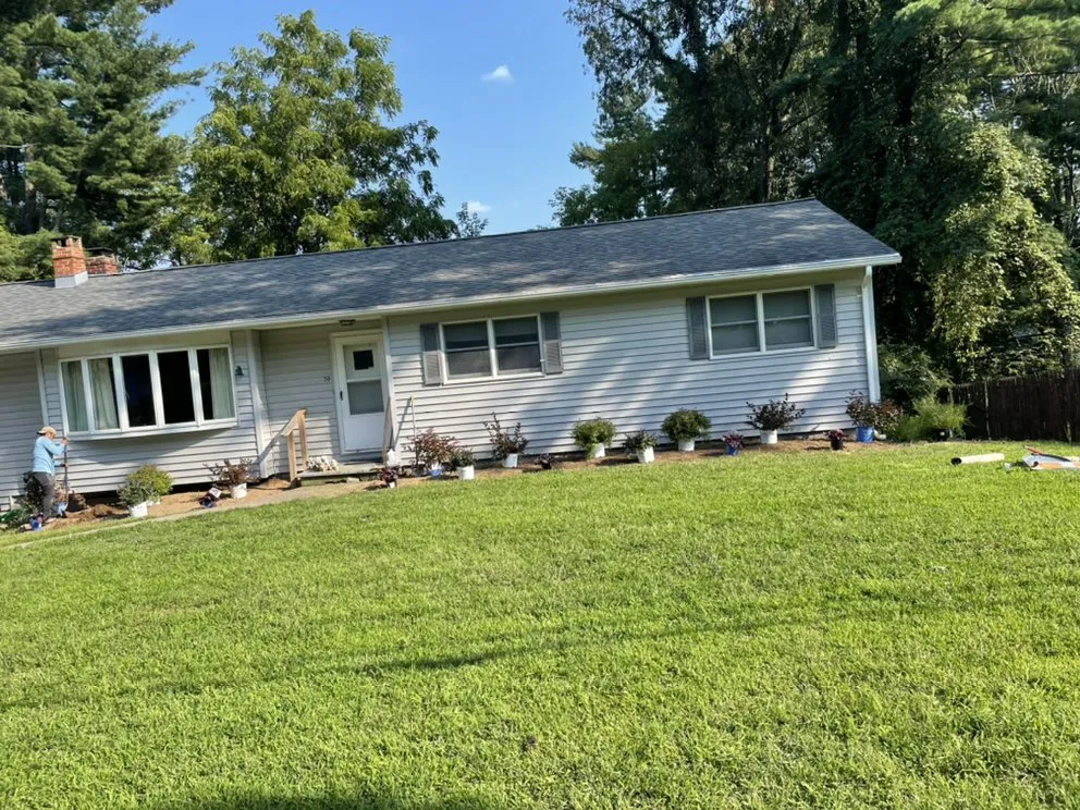 Custom landscape installation in Kingston, NY - Francisco Landscaping