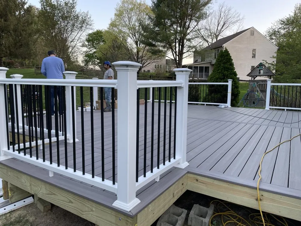 Local landscape installation in Wilmington, DE by Francisco Landscaping