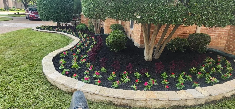 Local residential landscaping for year-round maintenance in Grapevine, TX by Francisco Lawn Service