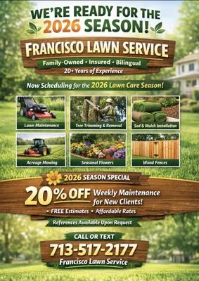 Francisco Morales Lawn Service Logo