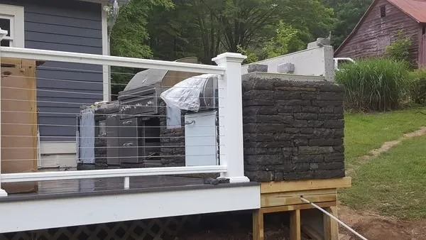 Professional landscaping services for year-round maintenance across Kingston, NY - Francisco Stone work