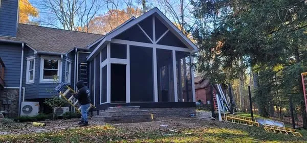 Trusted yard cleanup service with custom design across Kingston, NY - Francisco Stone work