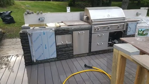 Expert landscape installation in Kingston, NY - Francisco Stone work