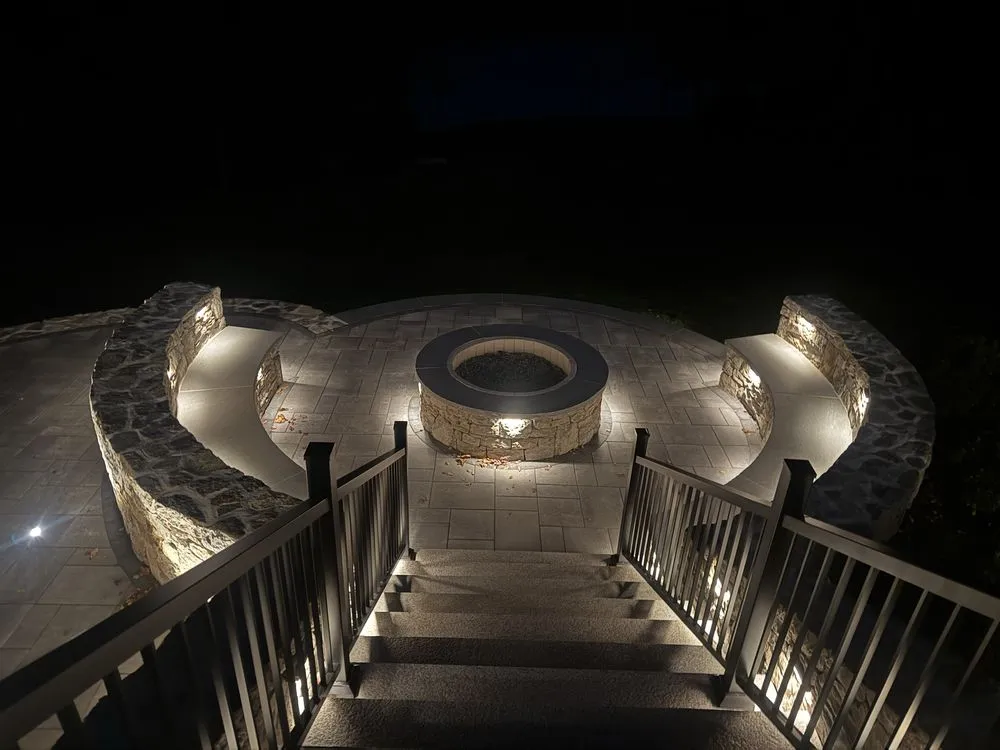 Custom residential landscaping in Sutton, MA - Francisco Stonework