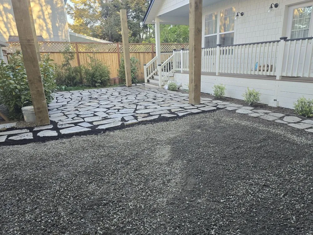 Custom landscape design in Lacey, WA by Francisco V Landscaping and Fencing