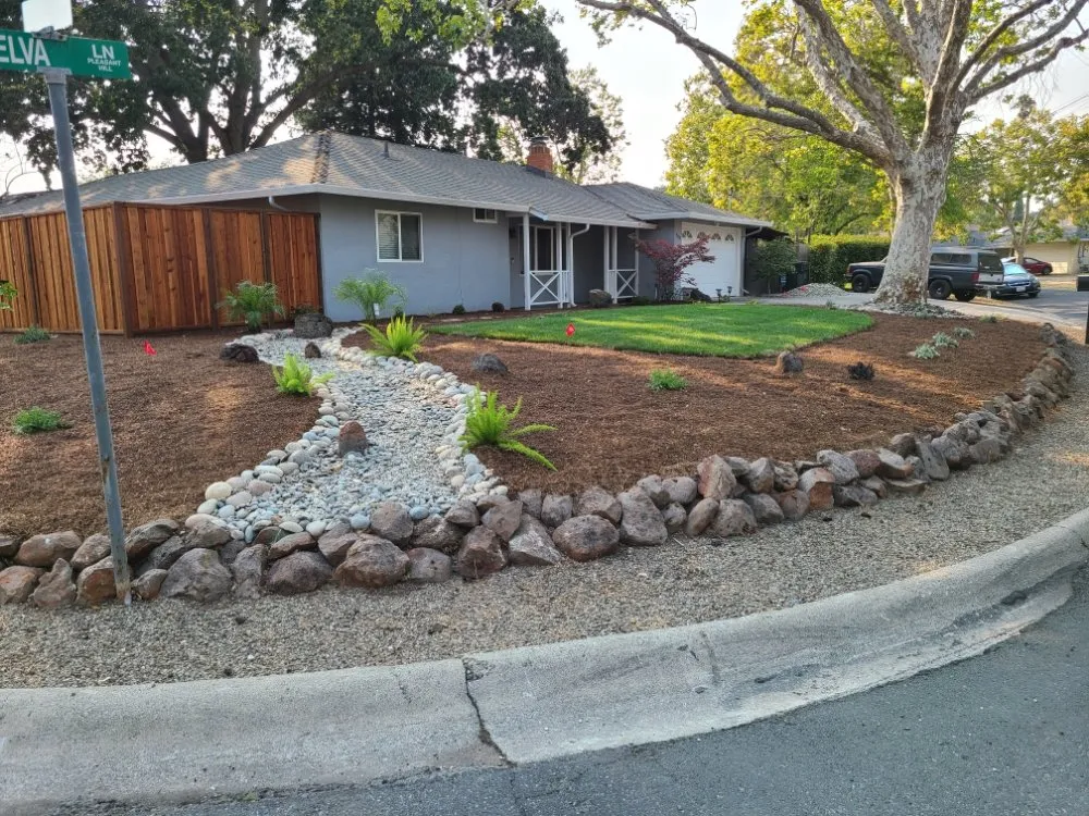 Custom garden landscaping near you in Concord, CA by Francisco's Landscaping