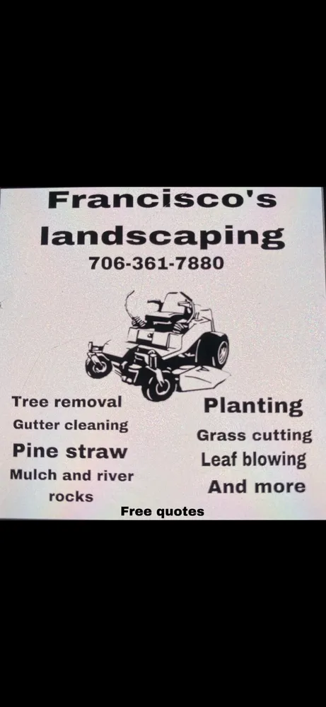 Professional yard cleanup service for homes in Cornelia, GA by Francisco’s Landscaping