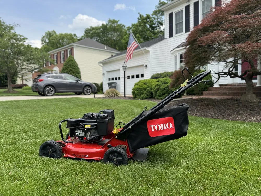 Reliable landscape installation for residential properties in Chantilly, VA by Franco American Mowing