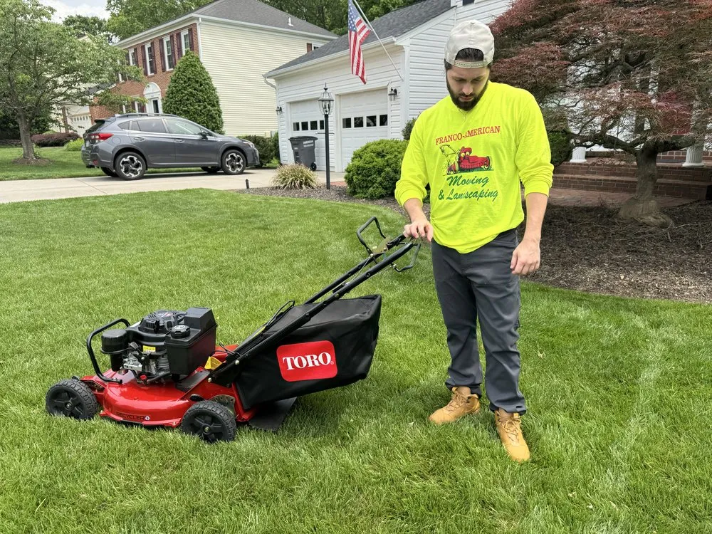 Local yard maintenance experts serving Chantilly, VA - Franco American Mowing