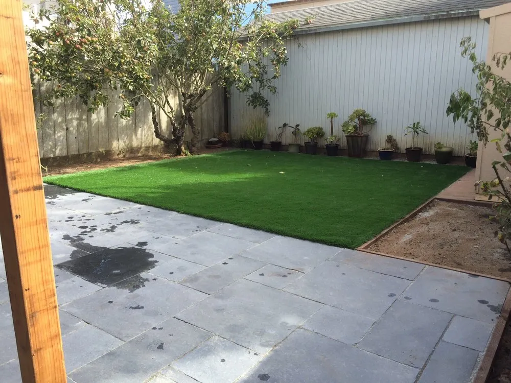 Professional lawn mowing service for beautiful yards in San Francisco, CA by Franco Landscaping And Maintenance LLC