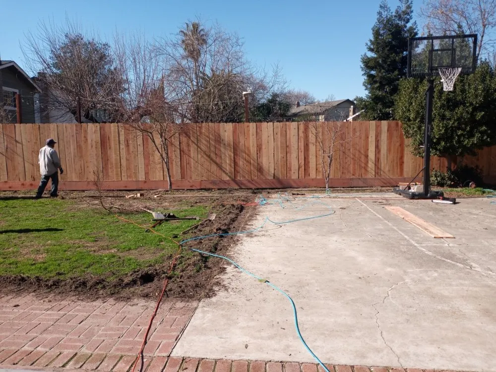 Expert landscape installation in Stockton, CA by Francos Fencing And Gardening