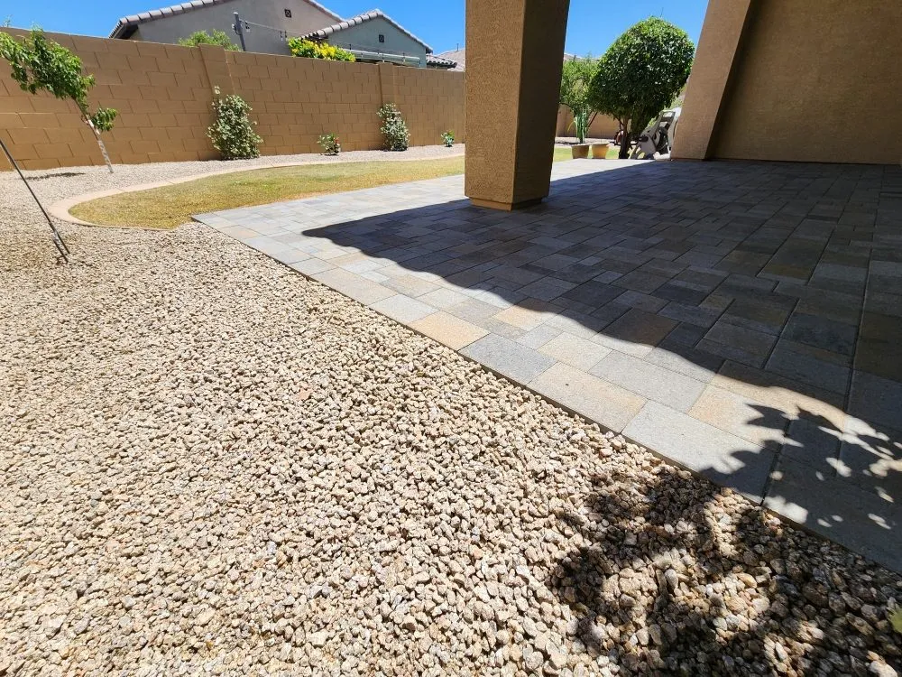 Custom garden landscaping for beautiful yards in Mesa, AZ by Francysco Landscaping