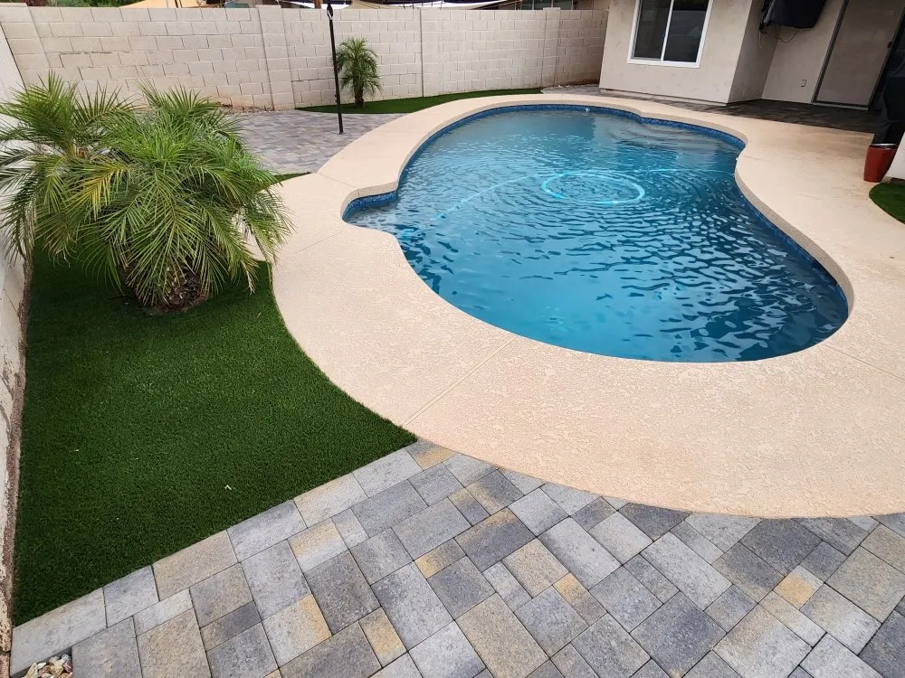 Professional lawn mowing service in Mesa, AZ by Francysco Landscaping