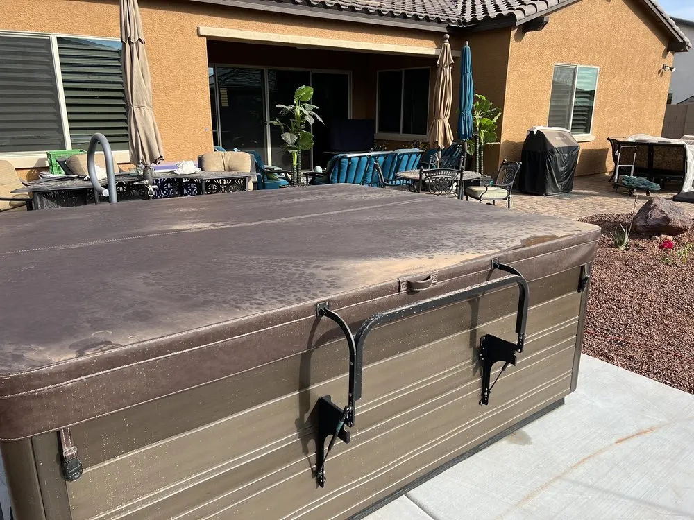 Custom outdoor landscaping in Buckeye, AZ by Frank And Son Landscaping