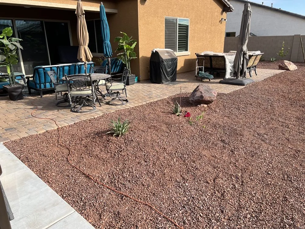 Affordable lawn mowing service in Buckeye, AZ by Frank And Son Landscaping