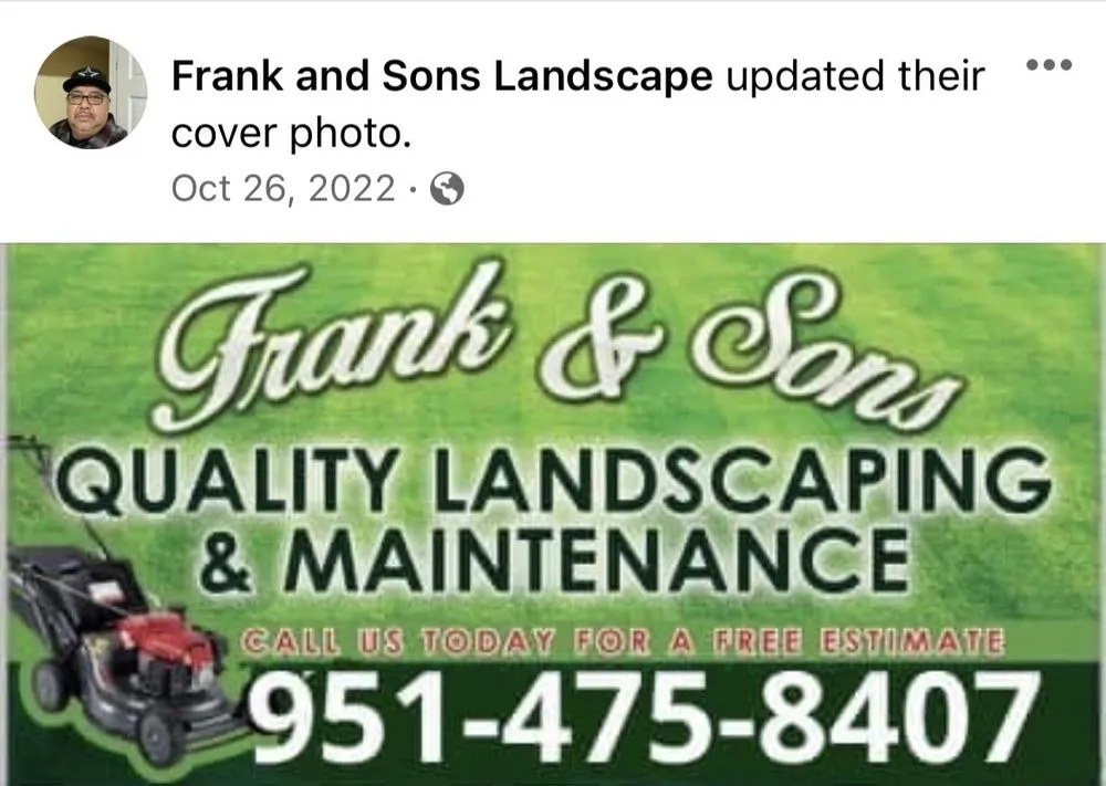 Top-rated outdoor landscaping in Corona, CA - Frank and Son’s Landscape