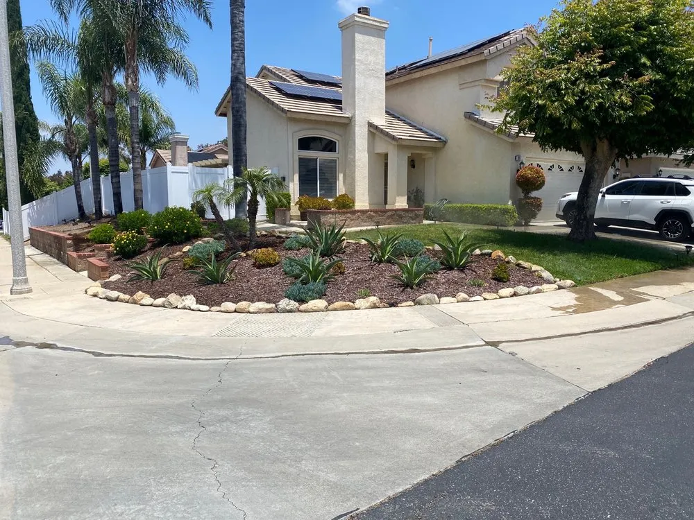 Custom lawn care service for residential properties across Corona, CA - Frank and Son’s Landscape