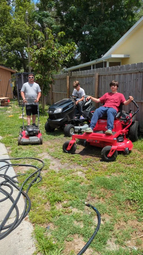Trusted lawn mowing service for residential properties across Spring Hill, FL - Frank and Sons Lawn Care